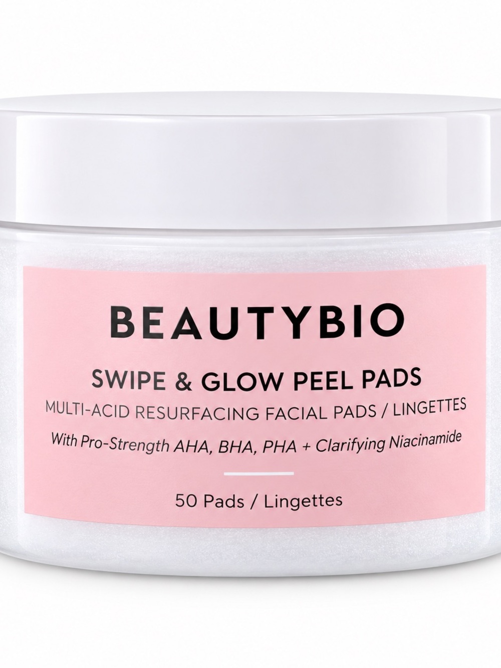 🔥BRAND NEW BEAUTYBIO Pink Swipe & Glow Resurfacing Peel Pads